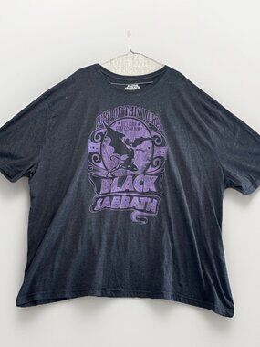 Black Sabbath "Lord of the World" Gray T Shirt Size 4XL Ozzy Metal Merch Music